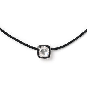 Heritage Cut - Black & Silver Necklace