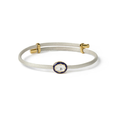 Eternal Lines - Mink, Midnight Blue & Gold Bracelet