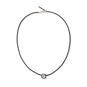 Heritage Cut - Black & Silver Necklace