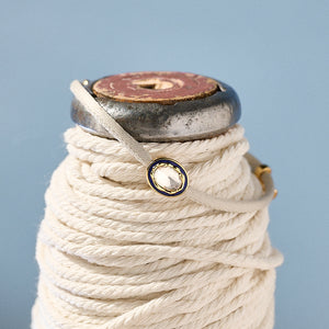 Eternal Lines - Mink, Midnight Blue & Gold Bracelet